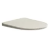 Kép 1/3 - SAPHO PACO SLIM Soft Close WC-ülőke, Easy take, bézs (PCS1012BE)