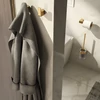 Kép 2/3 - SAPHO PIRENEI WC-papírtartó, arany (PI2487)