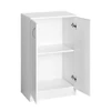 Kép 2/7 - SAPHO AQUALINE SIMPLEX ECO állószekrény, 50x86x30cm, matt fehér (SIME540)