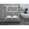 Kép 2/3 - SAPHO SKA Rockstone pult, 1206x463mm, matt fehér (SKA120-0101)