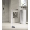 Kép 2/3 - SAPHO TRILLY álló törölközőtartó, gun metal (TR3181)