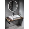 Kép 1/4 - SAPHO WOODY tömörfa pult, 600x28x500mm, natúr tölgy (WD060-70)