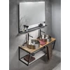 Kép 4/5 - SAPHO WOODY tömörfa pult, 1206x28x463mm, natúr tölgy (WDS120-70)