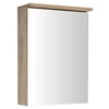 Kép 1/5 - SAPHO AQUALINE KAWA STRIP tükrösszekrény, LED világítással, 50x70x22cm, emporio tölgy (WGL35S)