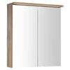 Kép 1/5 - SAPHO AQUALINE KAWA STRIP tükrösszekrény, LED világítással, 60x70x22cm, emporio tölgy (WGL36S)