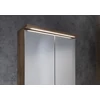 Kép 3/5 - SAPHO AQUALINE KAWA STRIP tükrösszekrény, LED világítással, 60x70x22cm, emporio tölgy (WGL36S)
