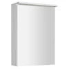 Kép 1/5 - SAPHO AQUALINE KAWA STRIP tükrösszekrény, LED világítással 50x70x22cm, fehér (WGL50S)