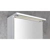 Kép 3/5 - SAPHO AQUALINE KAWA STRIP tükrösszekrény, LED világítással 50x70x22cm, fehér (WGL50S)