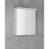 Kép 2/5 - SAPHO AQUALINE KAWA STRIP tükrösszekrény, LED világítással 60x70x22cm, fehér (WGL60S)