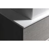 Kép 3/4 - SAPHO Rockstone pult, 120,7x1,2x48,8cm, matt fehér (WR005-0101)