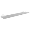 Kép 1/2 - SAPHO BEMETA WHITE Üvegpolc, 600x55x130mm, fehér (104102044) (XR609W)