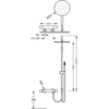 Kép 2/2 - Tres Max-Tres falon kívüli termosztátos zuhanyrendszer 06138501