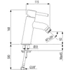 Kép 2/2 - Tres Alplus egykaros bidécsaptelep 20392001