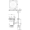 Kép 2/2 - Tres Block-System beépíthető 3 utas termosztátos zuhanyrendszer kádtöltővel 20735307