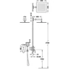 Kép 2/2 - Tres Projekt-Tres egykaros falba építhető zuhanyrendszer 21128040