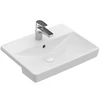 Kép 1/3 - Villeroy & Boch Avento 55x44 cm elölről beépíthető mosdó 4A06 55 01 (4A065501)