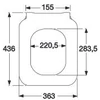 Kép 3/3 - Villeroy & Boch Architectura lassú záródású wc ülőke, Slimseat 9M81 S1 01 (9M81S101)