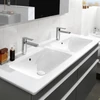 Kép 3/3 - Villeroy & Boch Venticello 130 x 50 cm-es beépíthető dupla mosdó 2 csaplyukkal CeramicPlus felülettel - 4111DLR1