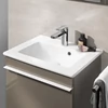 Kép 4/4 - Villeroy & Boch Venticello 50 x 42 cm-es kézmosó 1 csaplyukkal Stone White CeramicPlus felülettel - 412450RW