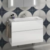Kép 3/3 - Villeroy & Boch Finion 80 x 50 cm-es beépíthető mosdó 1 csaplyukkal CeramicPlus felülettel túlfolyó nélkül - 416481R1