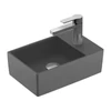 Kép 1/2 - Villeroy & Boch Memento 2.0 40 x 26 cm-es kézmosó 1 csaplyukkal Graphite CeramicPlus felülettel - 432340I4