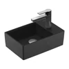 Kép 1/2 - Villeroy & Boch Memento 2.0 40 x 26 cm-es kézmosó 1 csaplyukkal Ebony CeramicPlus felülettel - 432340S5