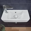 Kép 3/3 - Villeroy & Boch O.Novo 50 x 25 cm-es kézmosó csaplyuk a bal oldalon - 4342L501