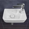 Kép 3/4 - Villeroy & Boch O.Novo 36 x 25 cm-es kézmosó csaplyuk a jobb oldalon túlfolyó nélkül - 43433701