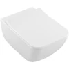 Kép 1/4 - Villeroy & Boch Venticello perem nélküli mélyöblítésű fali wc-csésze Stone White CeramicPlus felülettel - 4611R0RW