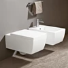 Kép 4/4 - Villeroy & Boch Memento 2.0 perem nélküli mélyöblítésű fali wc Stone White CeramicPlus felülettel - 4633R0RW