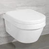 Kép 3/3 - Villeroy & Boch Architectura falra szerelhető perem nélküli kompakt wc AntiBac CeramicPlus felülettel - 4687R0T2