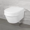 Kép 3/4 - Villeroy & Boch Architectura falra szerelhető perem nélküli DirectFlush wc, ülőkével, kombipack - 4694HR01