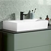 Kép 3/4 - Villeroy & Boch Memento 2.0 60 x 42 cm-es mosdó 1 csaplyukkal Stone White CeramicPlus felülettel túlfolyó nélkül - 4A226LRW