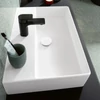 Kép 4/4 - Villeroy & Boch Memento 2.0 60 x 42 cm-es mosdó 1 csaplyukkal Stone White CeramicPlus felülettel túlfolyó nélkül - 4A226LRW