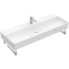 Kép 1/2 - Villeroy & Boch Memento 2.0 120 x 47 cm-es mosdó 1 csaplyukkal Stone White CeramicPlus felülettel túlfolyó nélkül - 4A22C2RW