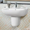 Kép 3/4 - Villeroy & Boch O.Novo 55 x 45 cm-es mosdó 1 csaplyukkal CeramicPlus felülettel - 516055R1