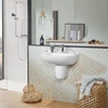 Kép 4/4 - Villeroy & Boch O.Novo 60 x 49 cm-es mosdó 1 csaplyukkal CeramicPlus felülettel túlfolyó nélkül - 516061R1