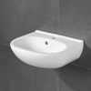 Kép 3/3 - Villeroy & Boch O.Novo 50 x 40 cm-es kompakt kézmosó 1 csaplyukkal CeramicPlus felülettel - 536050R1