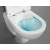 Kép 1/3 - Villeroy & Boch O.Novo perem nélküli mélyöblítésű kompakt wc-csésze CeramicPlus felülettel - 5688R0R1