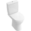 Kép 1/2 - Villeroy & Boch O.Novo perem nélküli mélyöblítésű monoblokkos wc-csésze CeramicPlus felülettel - 5689R0R1