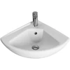 Kép 1/2 - Villeroy & Boch O.Novo sarok kompakt kézmosó 1 csaplyukkal CeramicPlus felülettel - 732740R1