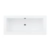 Kép 3/3 - Villeroy & Boch Legato 1800 x 800 mm-es beépíthető egyenes kád Stone White - UBA180LEG2V-RW