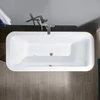 Kép 4/4 - Villeroy & Boch Loop & Friends Square 1800 x 800 mm-es szabadonálló akril kád - UBA180LFS7PDV-01