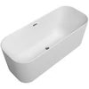 Kép 1/4 - Villeroy & Boch Finion 1700 x 700 mm-e szabadonálló kád Push-to-open lefolyóval és túlfolyóval, Emotion funkcióval Chrome - UBQ177FIN7A100V301