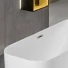 Kép 4/4 - Villeroy & Boch Finion 1700 x 700 mm-e szabadonálló kád Push-to-open lefolyóval és túlfolyóval és kádtöltővel, Design gyűrűvel, Emotion funkcióval Chrome - UBQ177FIN7N100V101