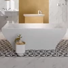 Kép 4/4 - Villeroy & Boch La Belle Excellence 1800 x 800 mm-es szabadonálló kád Multiplex Trioval Stone White - UBQ180LAB9T1V-RW