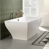 Kép 3/4 - Villeroy & Boch La Belle Excellence 1800 x 800 mm-es szabadonálló kád Stone White - UBQ180LAB9W1V-RW