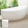 Kép 3/4 - Villeroy & Boch Aveo 1900 x 950 mm-es ovális szabadon álló kád Stone White - UBQ194AVE9PDV-RW