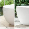 Kép 4/4 - Villeroy & Boch Aveo 1900 x 950 mm-es ovális szabadon álló kád Stone White - UBQ194AVE9PDV-RW