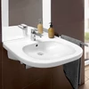 Kép 2/3 - Villeroy & Boch ViCare Mosdó ViCare Fehér Alpin CeramicPlus felülettel 411955R1